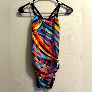 Women’s one piece swimsuit.